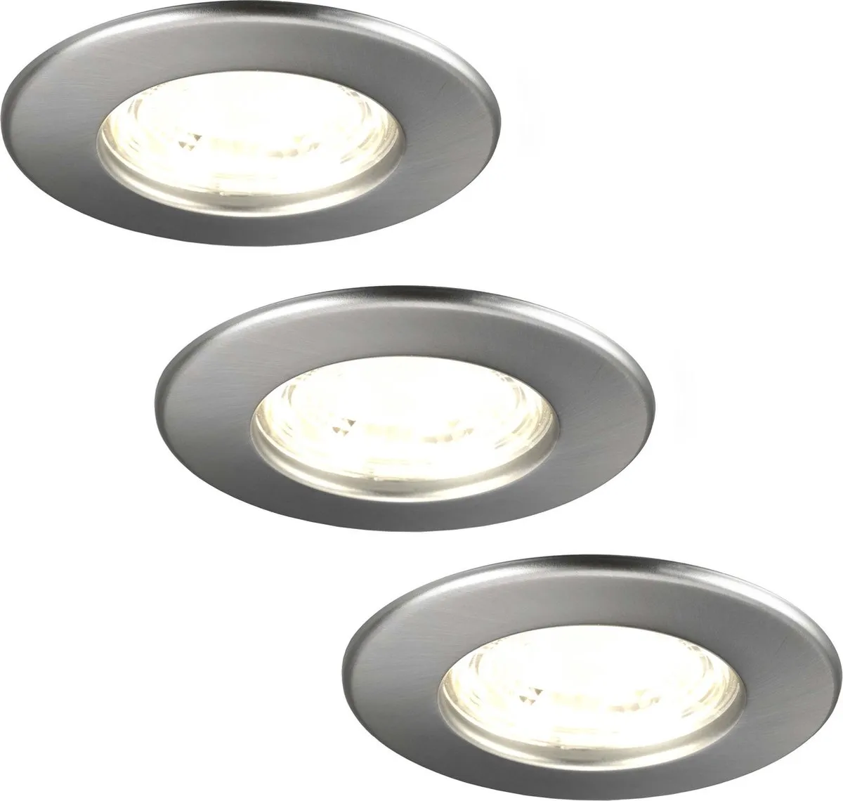 Ledvion 3X LED Inbouwspot Dimbaar 5W 2700K