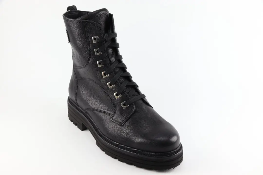 Durea Veterboot 9758 758 5598 - Zwart - Maat 38