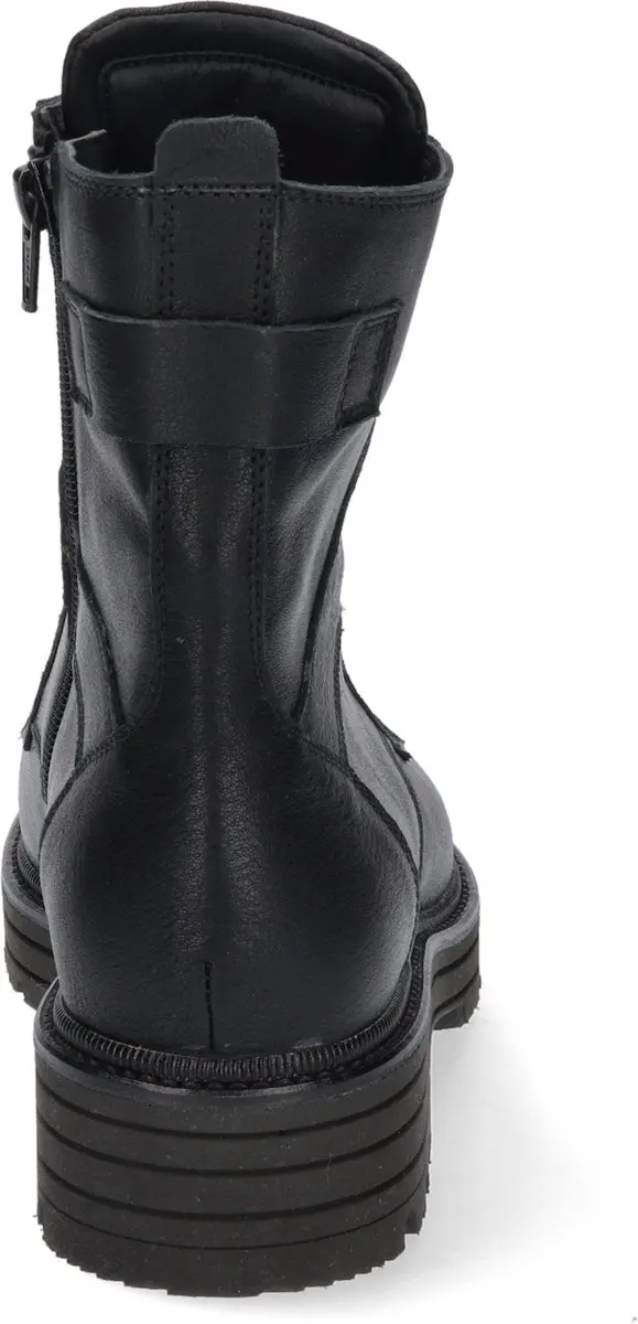 Durea Veterboot 9758 758 5598 - Zwart - Maat 38
