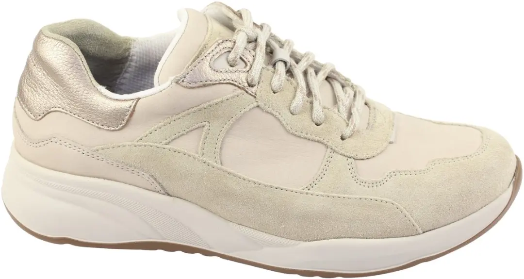 Durea 6283.605.1502-H dames veterschoenen sportief maat 40 (6,5) beige