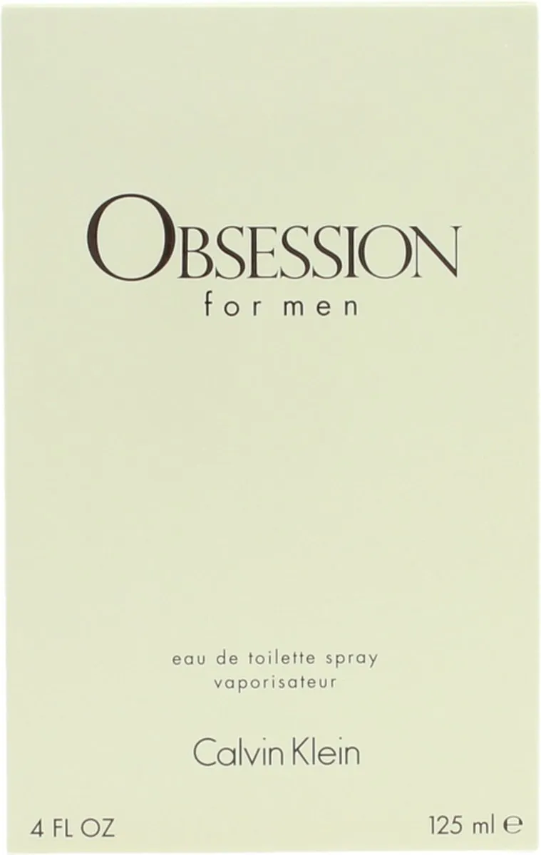 Calvin Klein Obsession Herenparfum Eau de Toilette 125ml - afbeelding 6 van 6