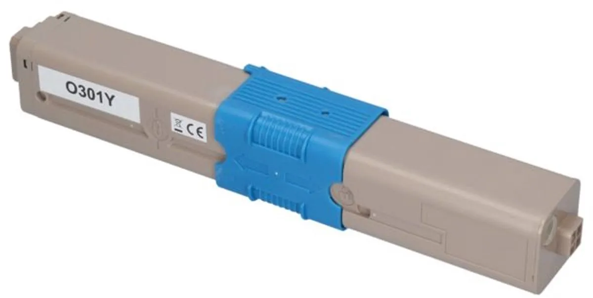 PrintAbout OKI 44973533 Toner Geel - 1.850 pagina's