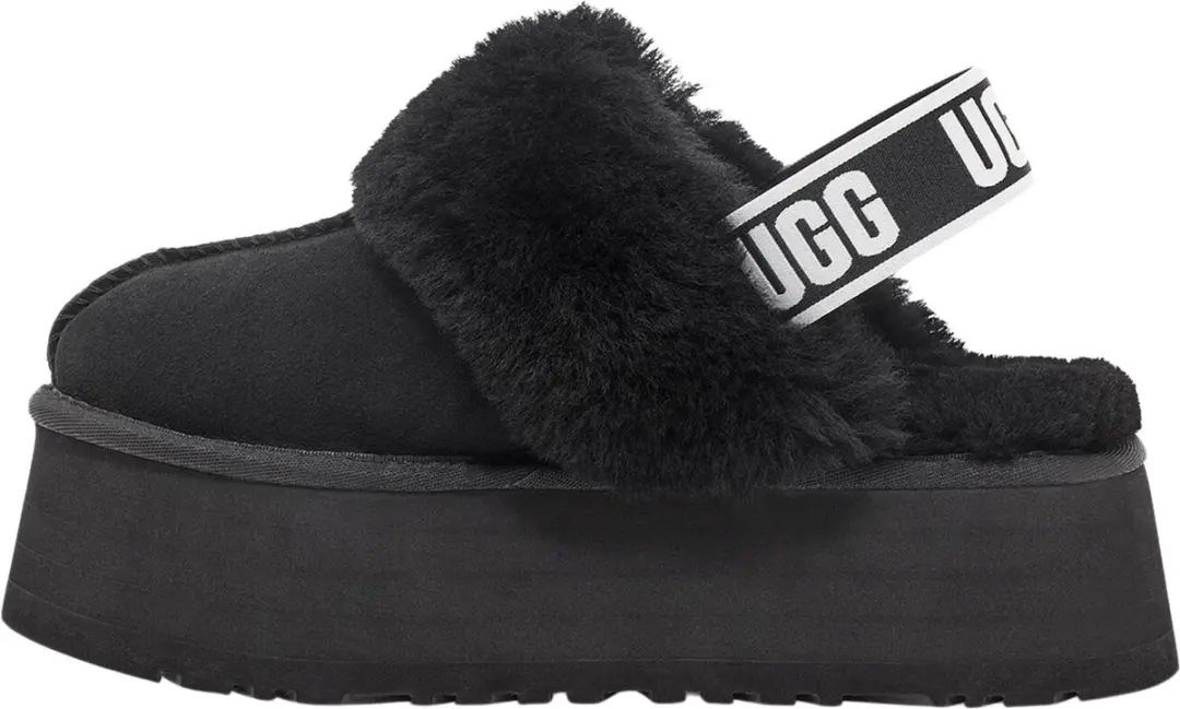 UGG Sloffen - Maat 38 - Zwart/Wit