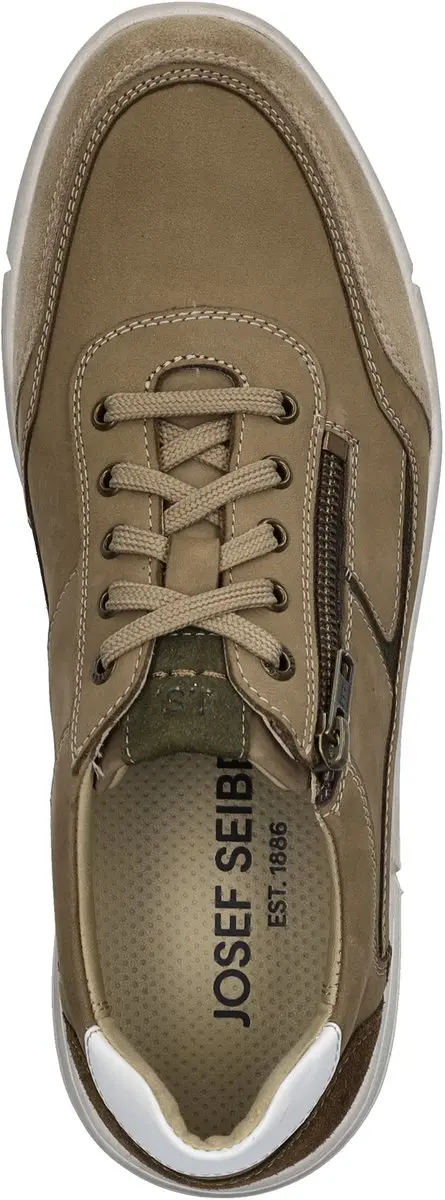 Josef Seibel Enrico 33 Heren Sneakers 45 - Zand