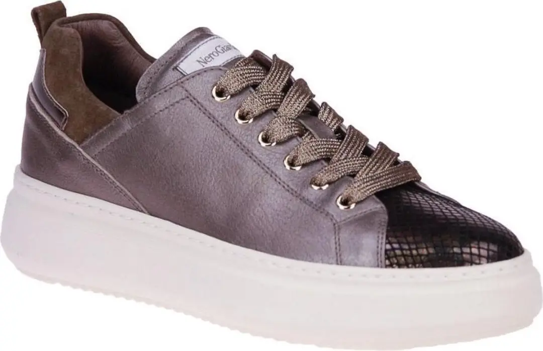 Nero Giardini Metallic Bruin Sneaker