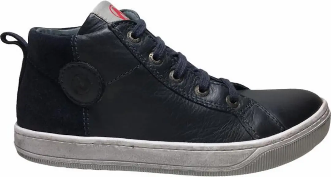 naturino rits veter cirkel hoge sneakers Life Navy mt 24