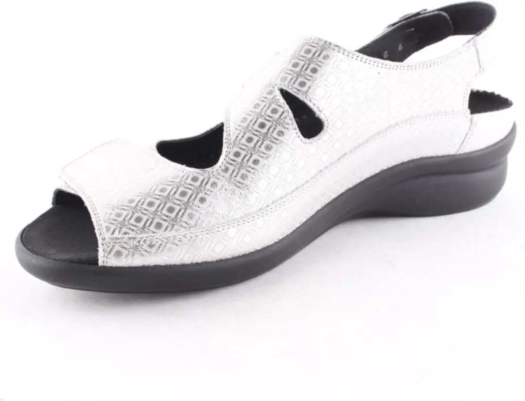 Durea 7178 Dames Sandaal - Zilver - 42