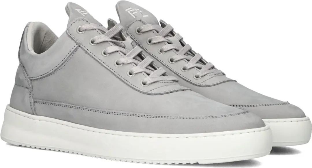 Filling Pieces Low Top Ripple Nubuck Sneakers - Grijs - Maat 40 - afbeelding 3 van 6