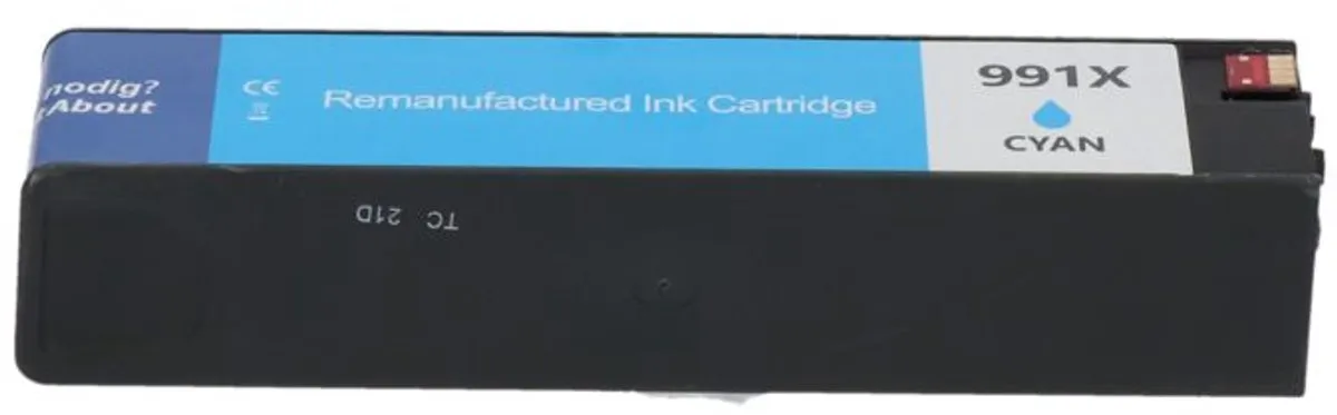 PrintAbout HP 991X M0J90AE Inktcartridge Cyaan - XL - 250ml