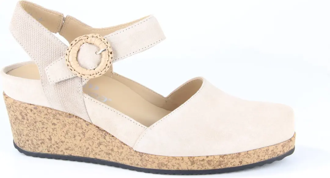 Durea 5919 Dames Sandalen - Maat 37.5 Taupe