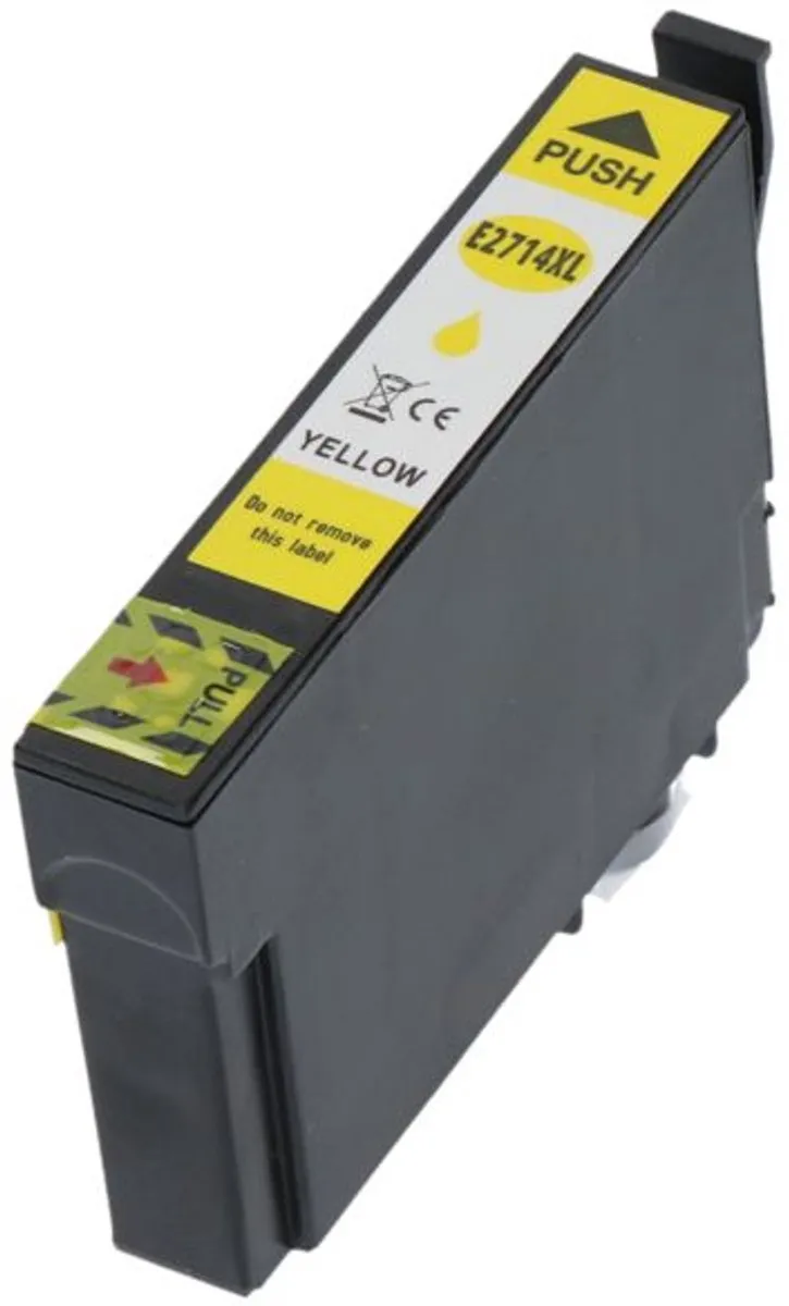 PrintAbout Epson 27XL Geel Inktcartridge - 1650 Pagina's