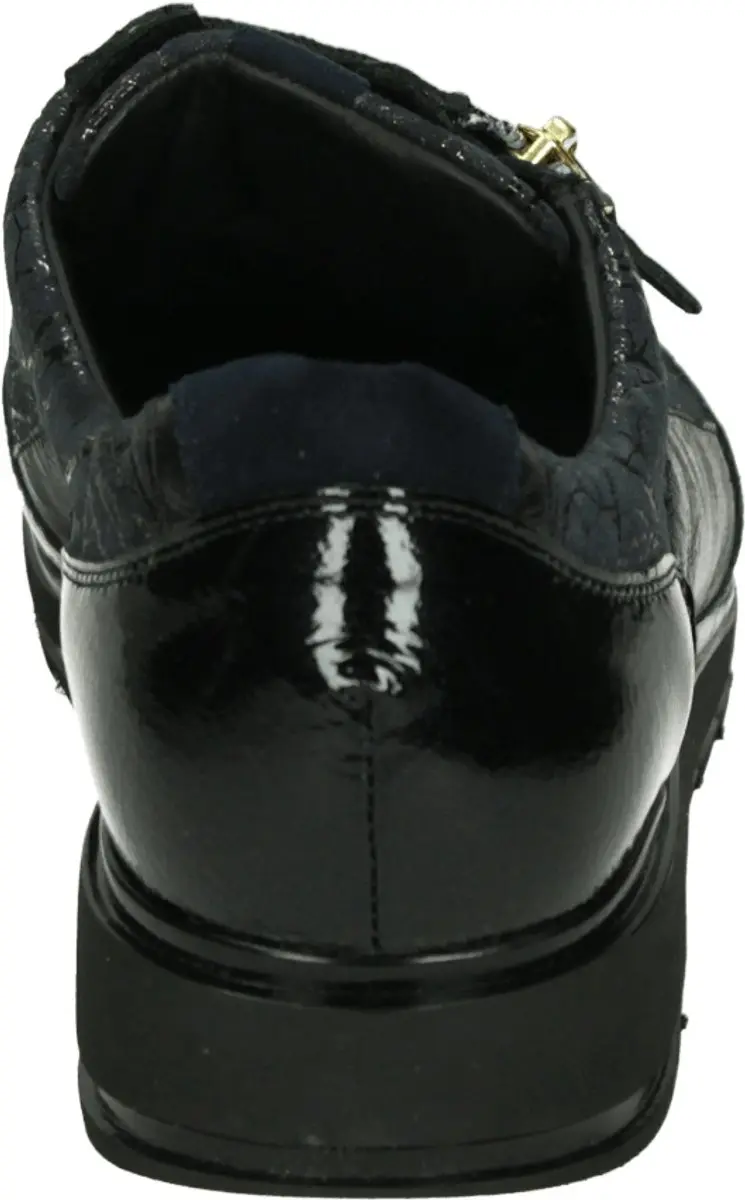 Durea 6263 K Lage Sneakers - Zwart - Maat 38