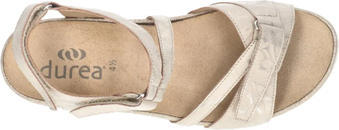 Durea 7421.028.2010 Dames Sandalen - Maat 41 - Beige