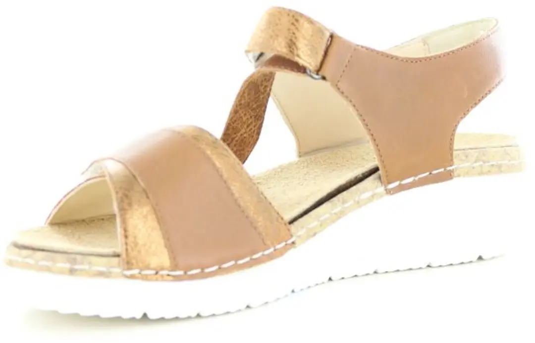 Durea 7431 Dames Sandalen - Maat 38 - Bruin