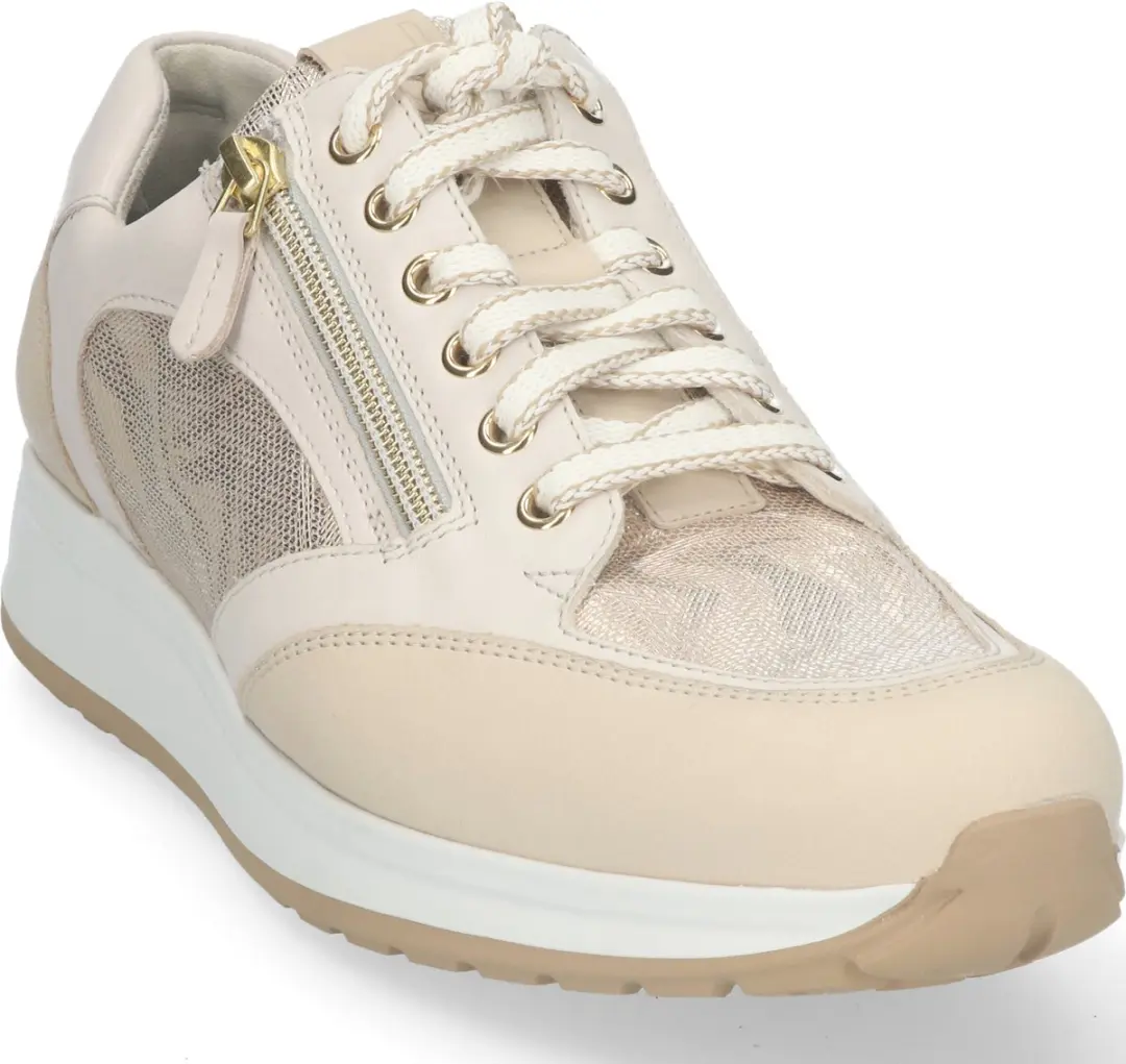 Durea 6322 K Dames Sneakers - Beige - Maat 38