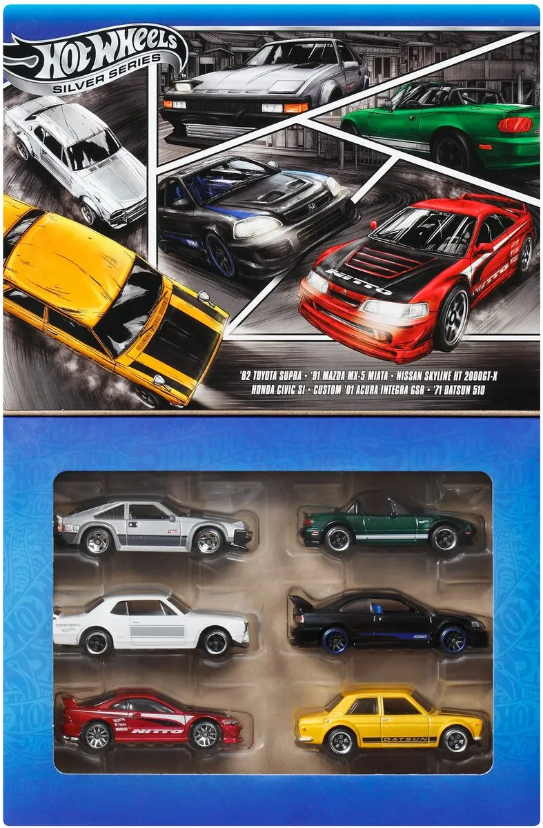Hot Wheels Japanse Voertuigen Set 1:64