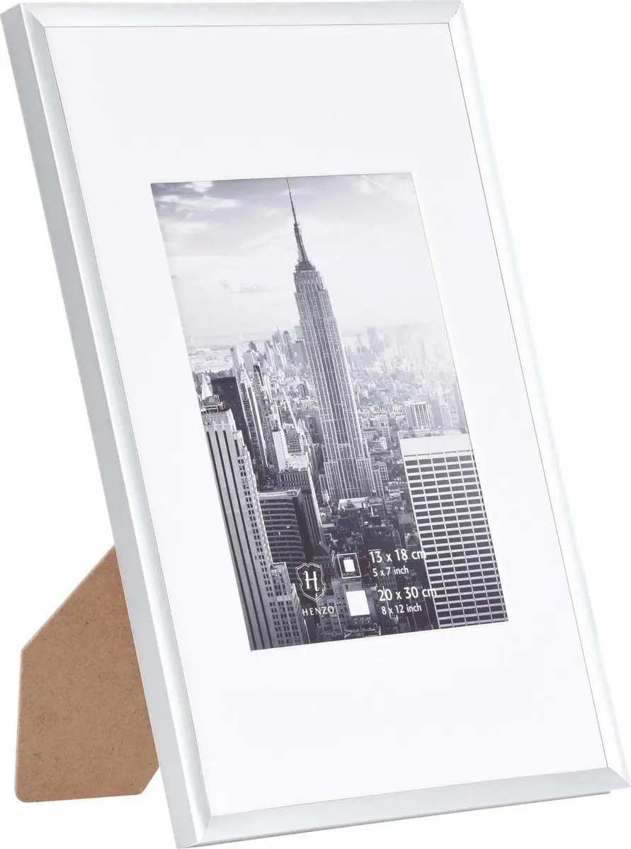 Henzo Manhattan Fotolijst 21x30cm - Zilver - afbeelding 2 van 5