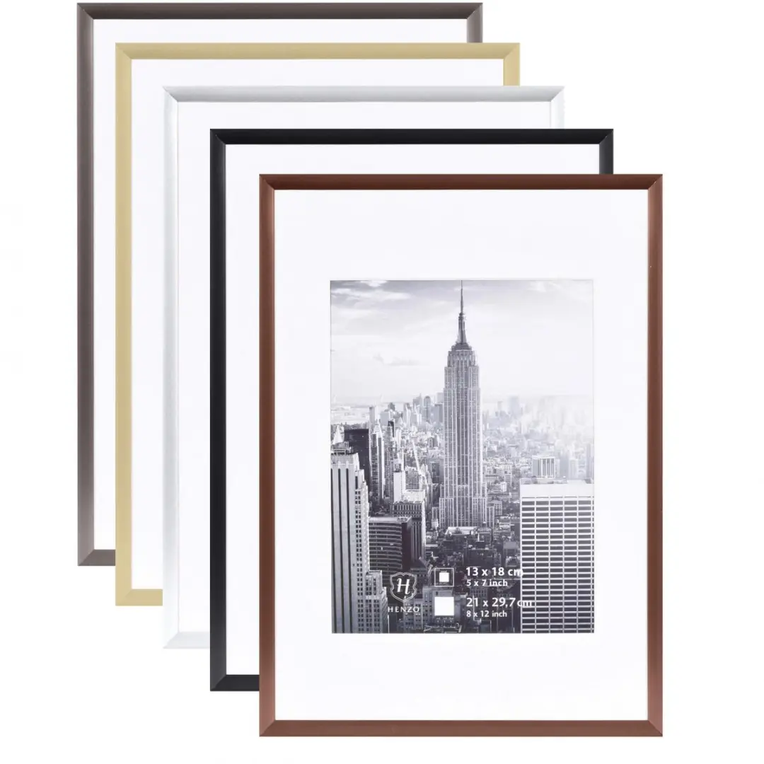 Henzo Manhattan Fotolijst 21x30cm - Zilver - afbeelding 4 van 5