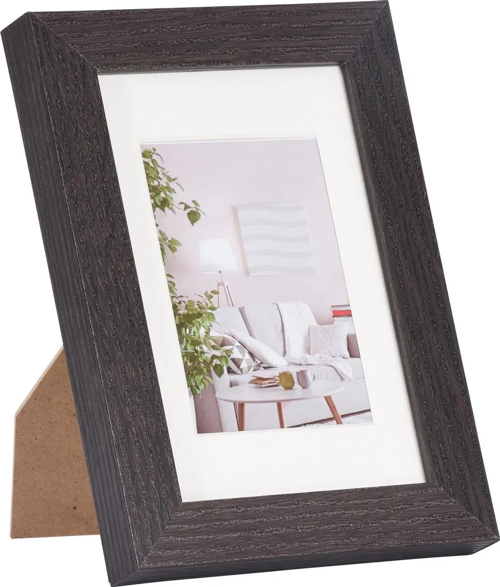 Henzo Fotolijst 10x15cm Donkerbruin - afbeelding 2 van 6