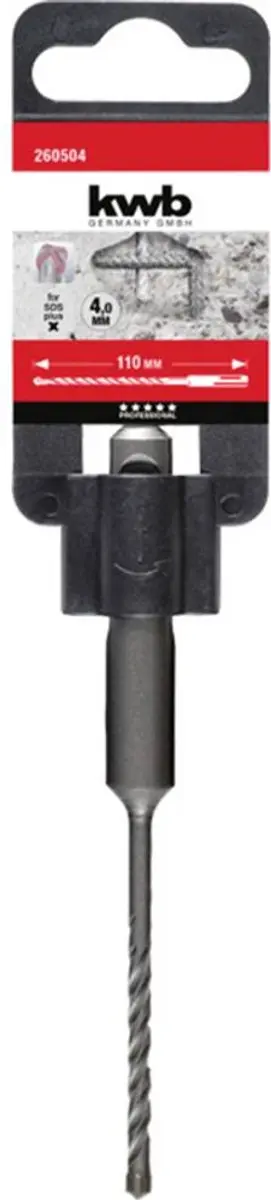 KWB 261512 Hamerboor SDS-Plus 12mm - 210mm - Metaal - afbeelding 2 van 5