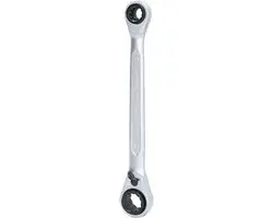 Brilliant Tools Ratelringsleutel dubbel 10x13/17x19mm