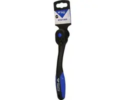 Brilliant Tools Ratel 3/8" - Zwart/Blauw - afbeelding 5 van 6