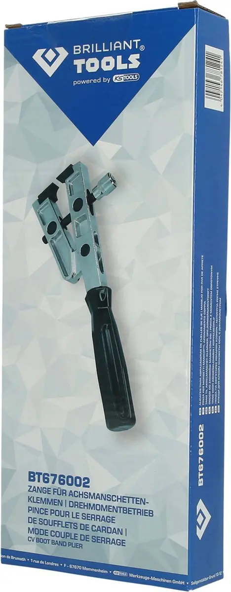 Brilliant Tools Klemtang - Zilver/Zwart