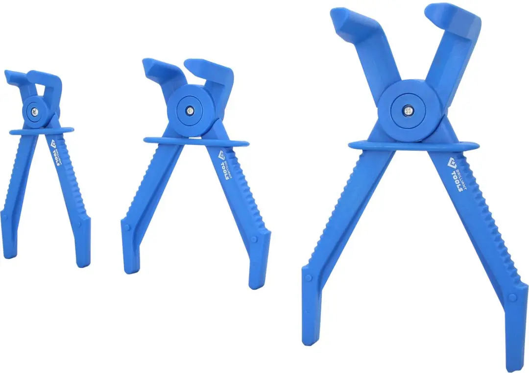 Brilliant Tools BT706003 Slangknijptangenset 3-delig - Blauw