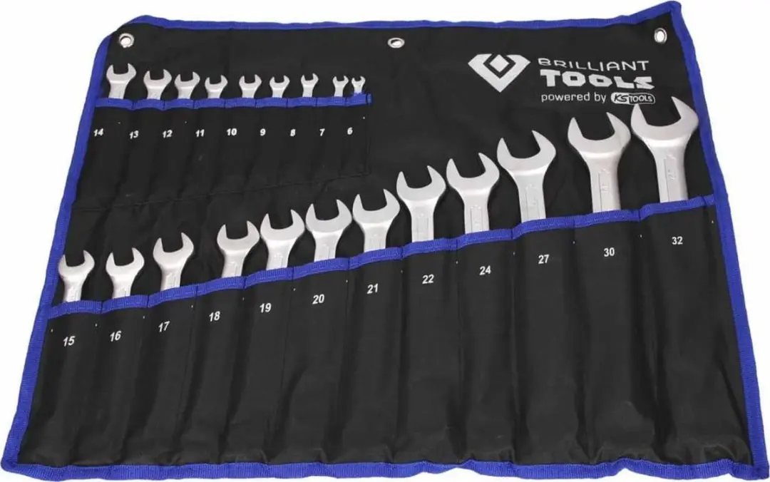 Brilliant Tools Combinatiesleutelset 21-delig