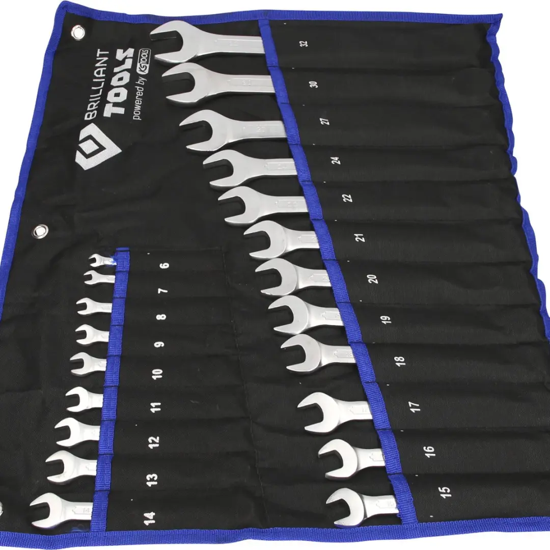 Brilliant Tools Combinatiesleutelset 21-delig - 8-53mm