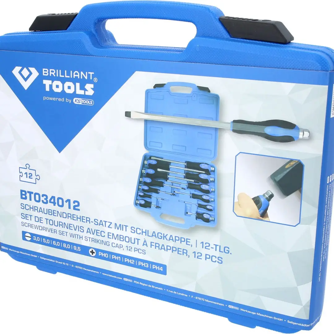Brilliant Tools BT034012 Schroevendraaierset 12-delig