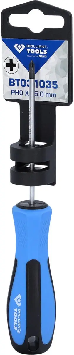 Brilliant Tools Schroevendraaier PH0 x 75mm BT031035