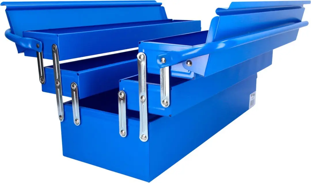 Brilliant Tools BT150800 Inklapbare Gereedschapskoffer - Blauw