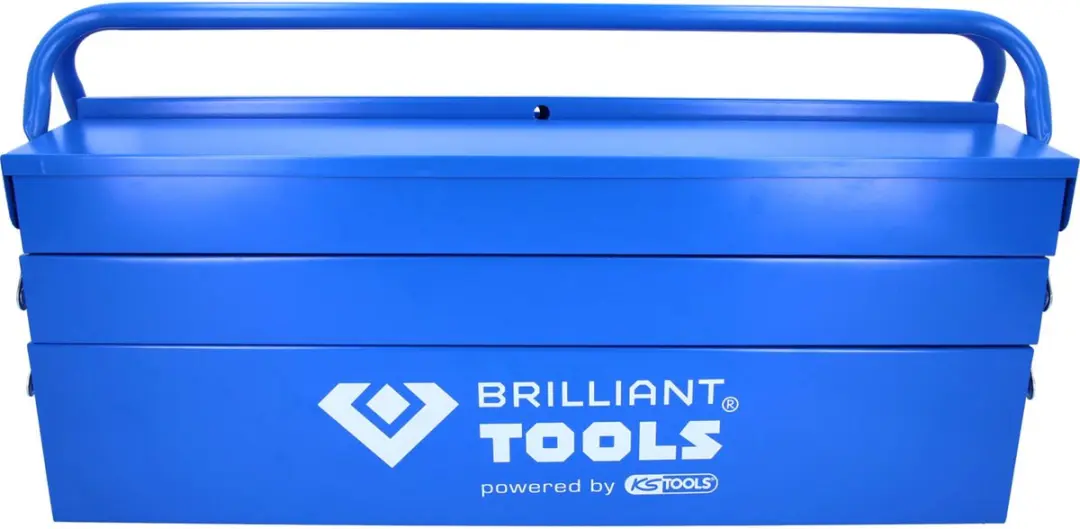 Brilliant Tools BT150800 Inklapbare Gereedschapskoffer - Blauw