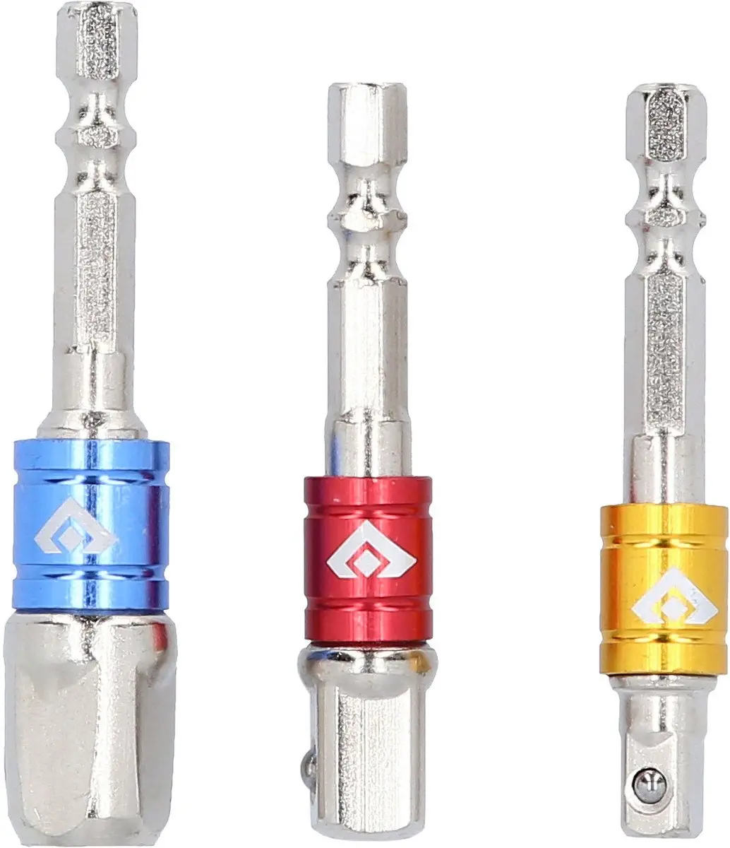 Brilliant Tools BT053003 Dopsleuteladapter - 1/4" 3/8" 1/2" - 1 Stuk