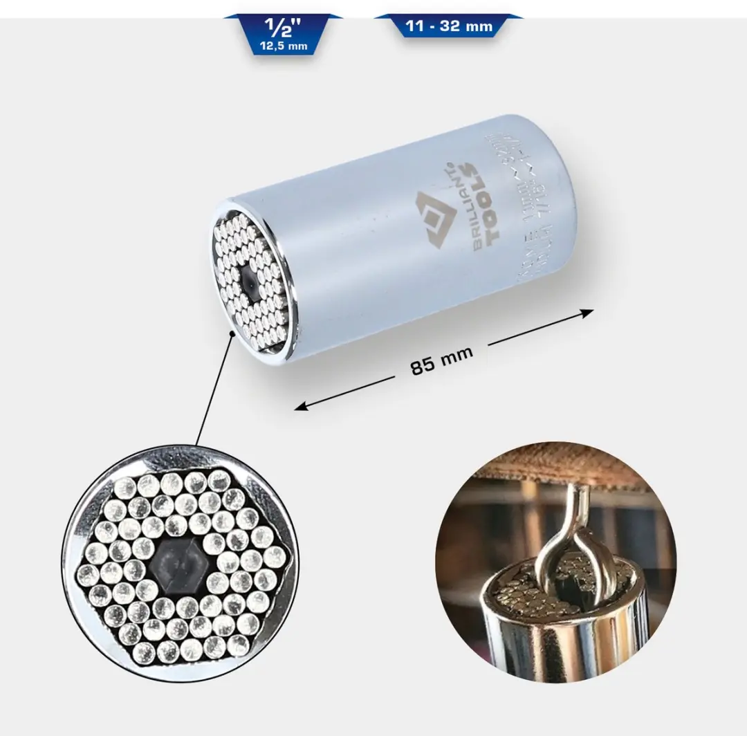 Brilliant Tools BT022899 Verwisselbare Kop 11-32mm