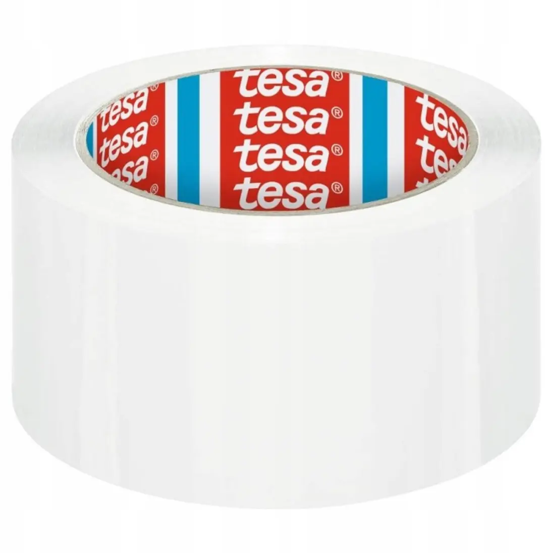Tesa Verpakkingstape Wit 48mm x 66m