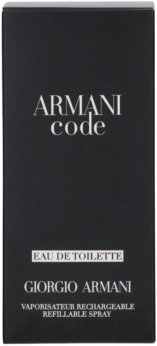 Armani Code Homme Eau de Toilette 75ml