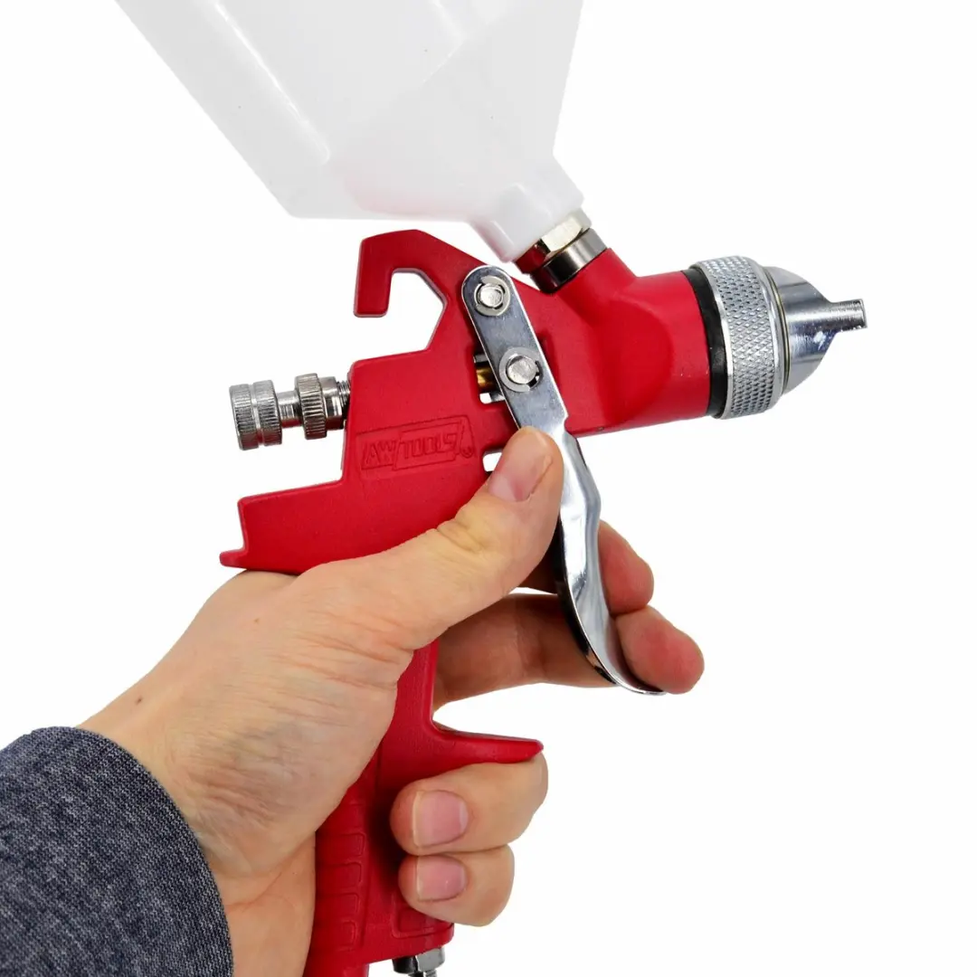 AWTOOLS H-827 HVLP Verfspuitpistool 1.7mm - Aluminium