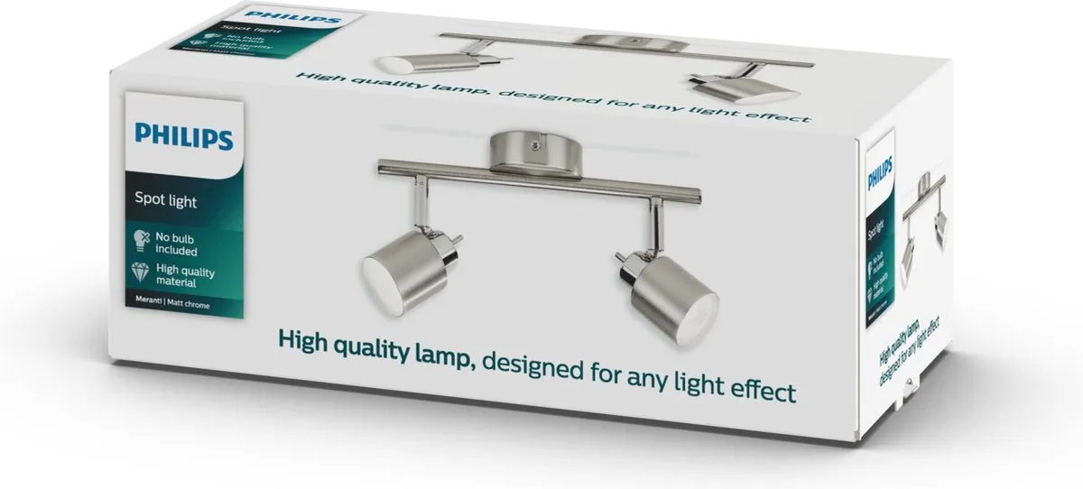 Philips Meranti Opbouwspot 2-lichts