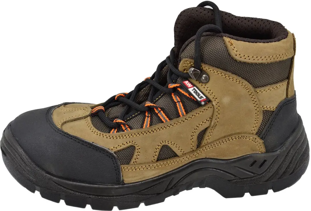 AWTOOLS Merano Serie Werkschoenen Hoog Staal SBP SRC - Bruin