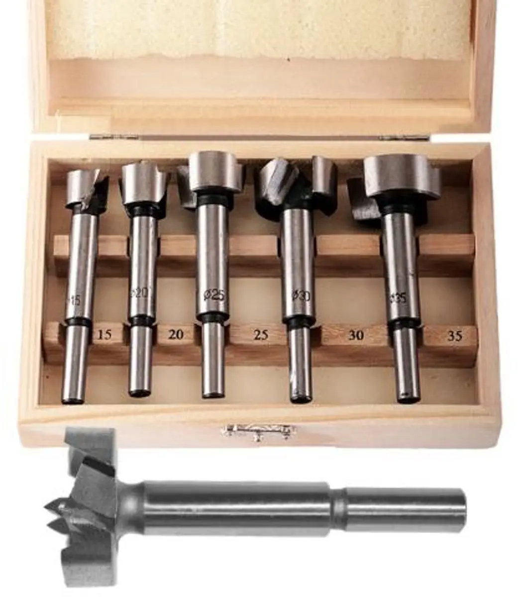 AWTOOLS Serie AW40511 Forstner Boren Set 15-35mm