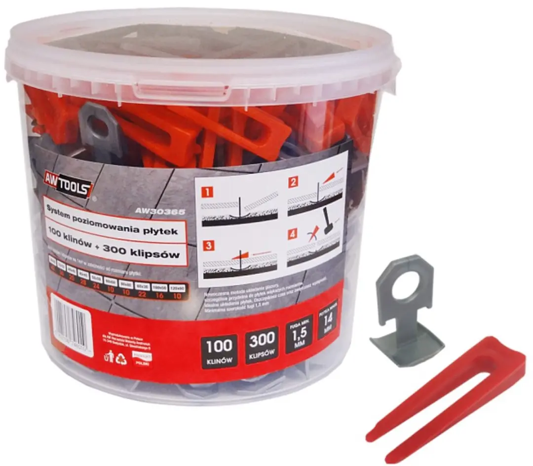 AWTools Tegelnivelleersysteem AW30365