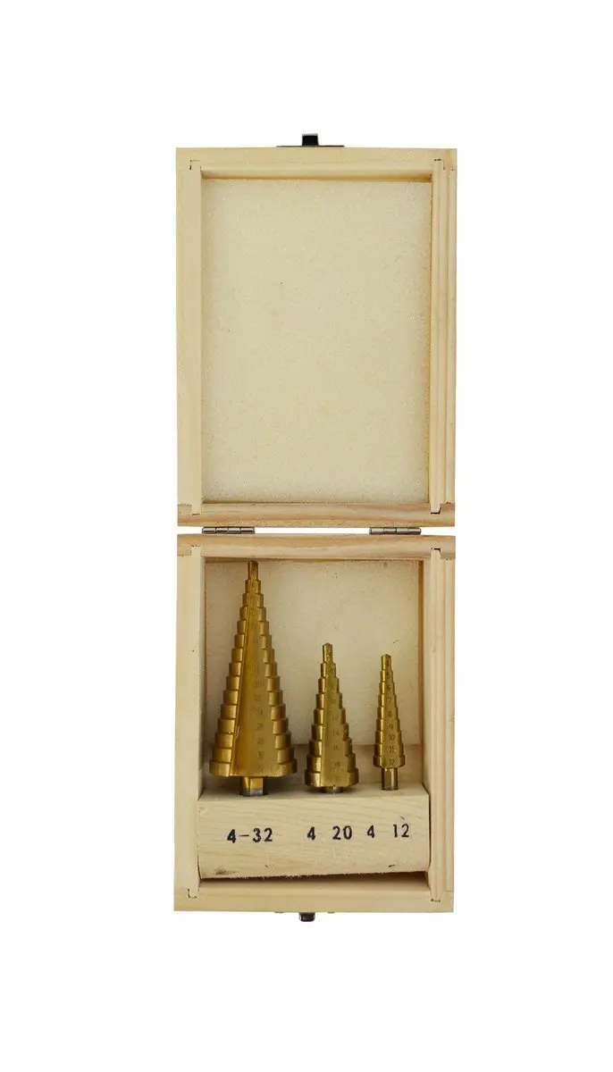 AWTOOLS Stapsgewijze Boor Set AW40998 - 4-12/20/32mm
