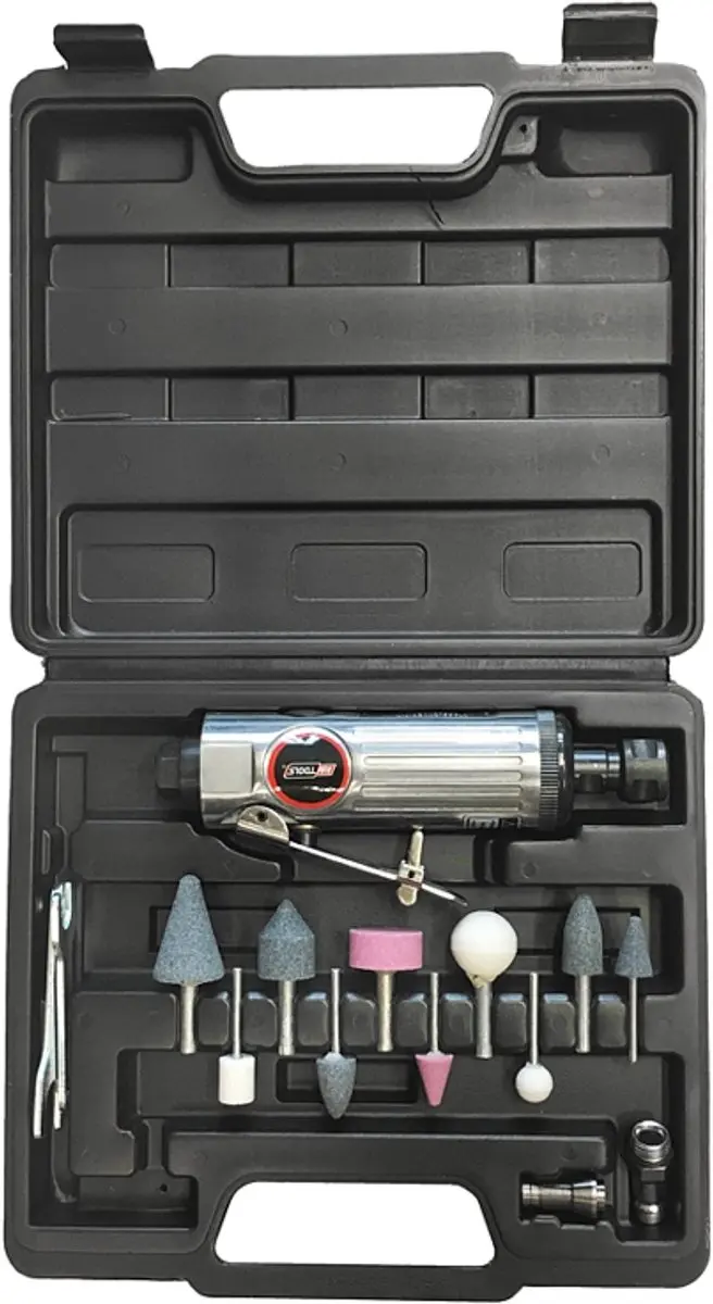 AWTOOLS AW10303 Pneumatische Rechte Slijpmachine - Aluminium