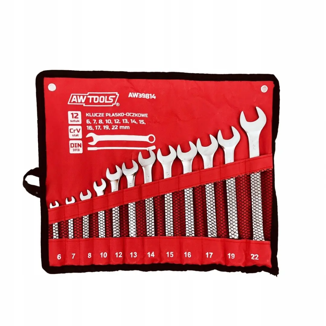 AWTOOLS AW39814 Steeksleutelset 6-22mm