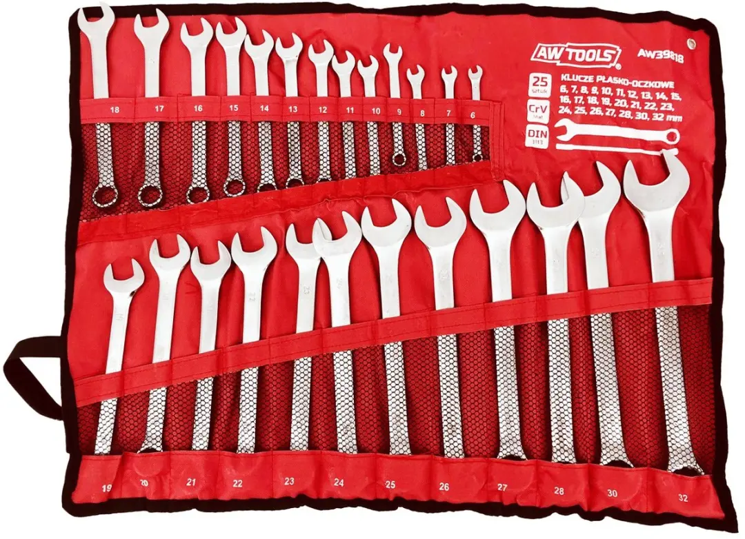 AWTOOLS Ringsleutelset AW39818
