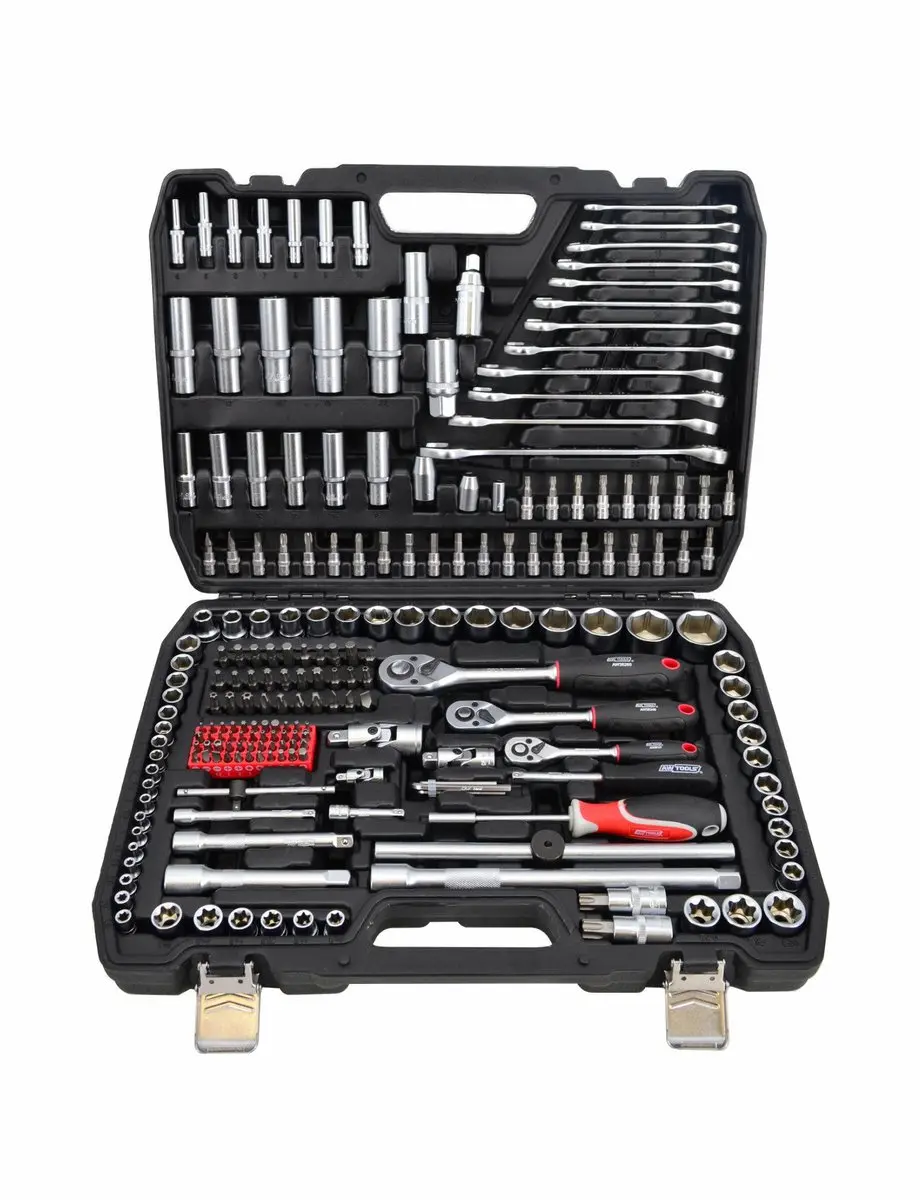 AWTOOLS Black Line Dopsleutelset 216-delig