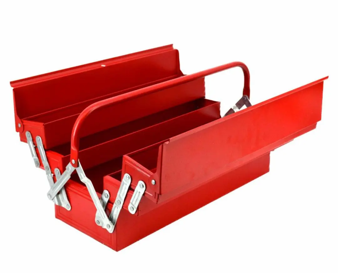 AWTOOLS AW30984 Gereedschapskoffer - 5 Niveaus - Poedergecoat Metaal