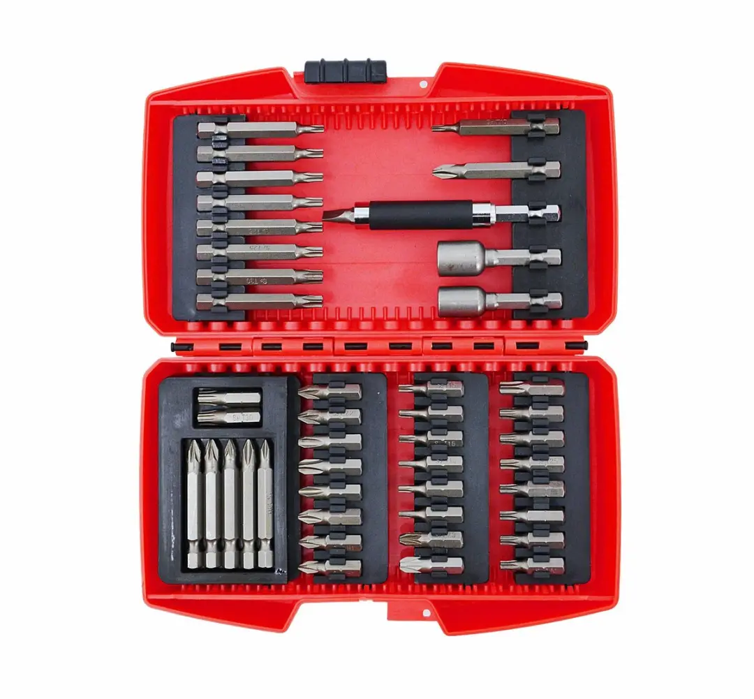 AWTOOLS AW37920 Schroefbitset 45 Stuks - S2 Staal